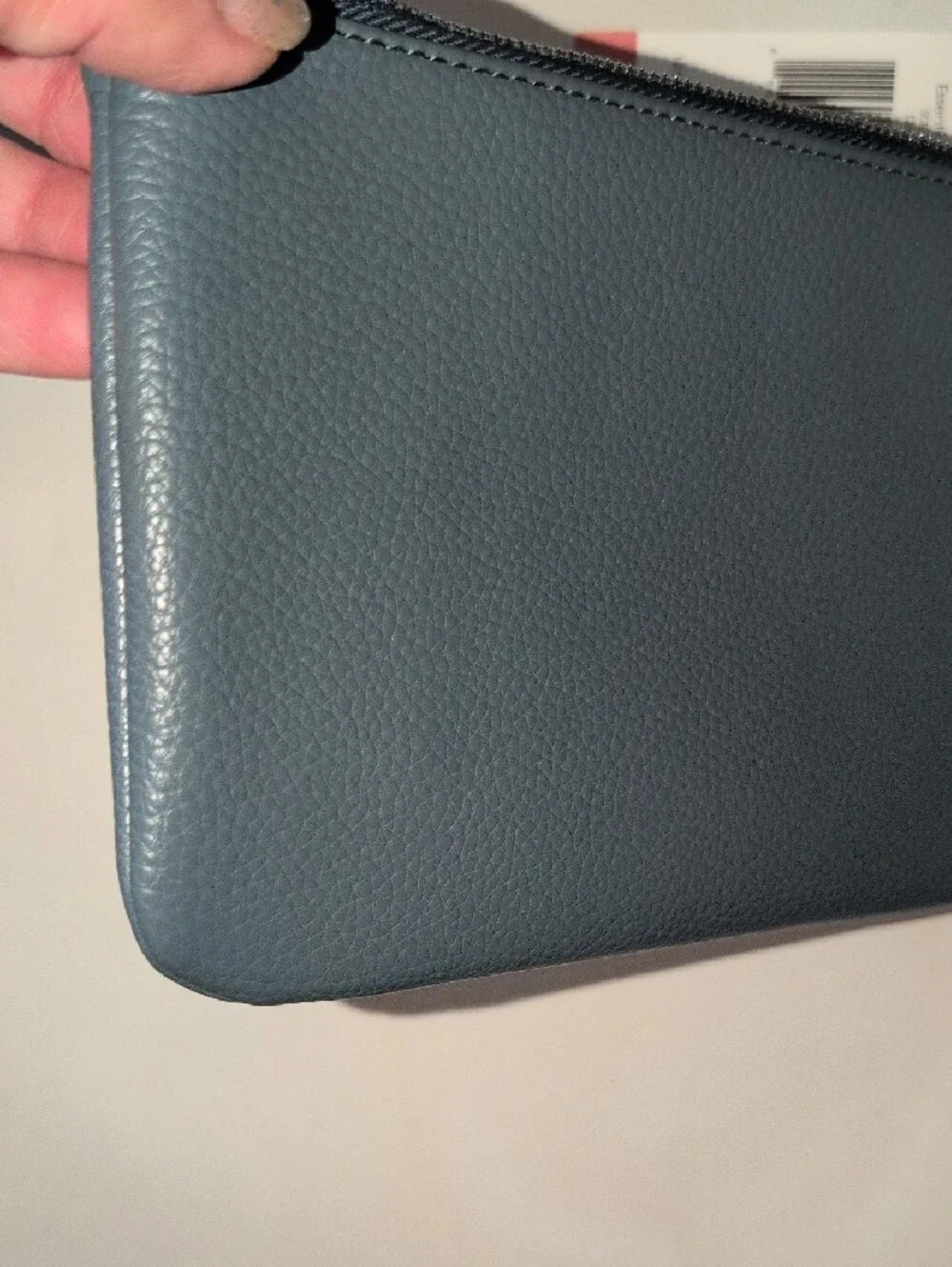 Vera Bradley Pebbled Leather Wristlet in Slate Blue NWT - Picture 6 of 10